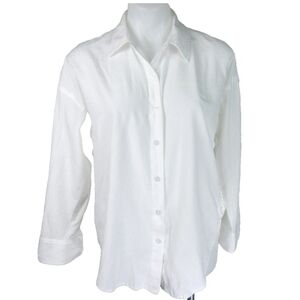 Greylin White Button Down‎ Shirt